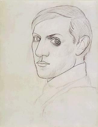 Pablo Picasso Classical Oil Painting Self Portrait Pablo Picasso